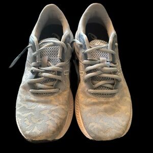 Asics Women's Shoes - Gray and Light Blue